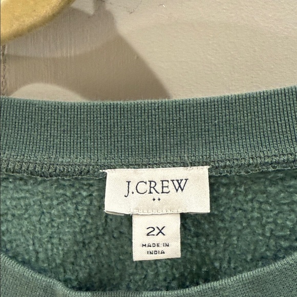 J. Crew Sage Green 1983 Women's Crew Neck Sweater - Picture 3 of 8